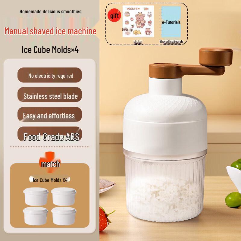 Manual Ice Shaver & Crusher