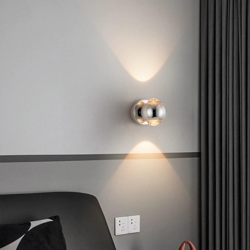 Modern Cream-Style Wall Lamp for Bedroom and Living Room