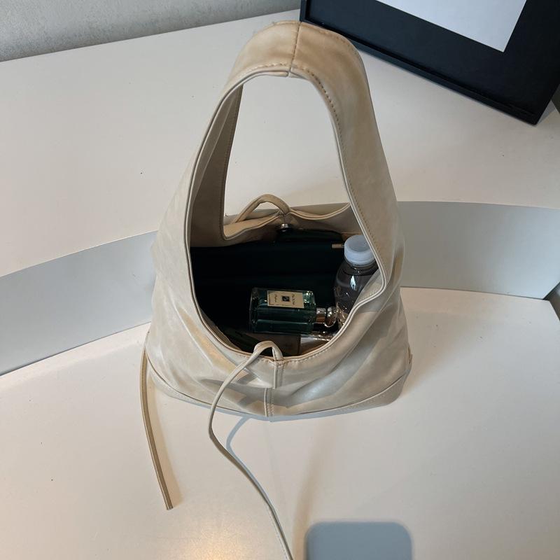 Koreanische, stylische Handtasche mit großem Fassungsvermögen und Schleifenverschluss – trendiges Design für Damen