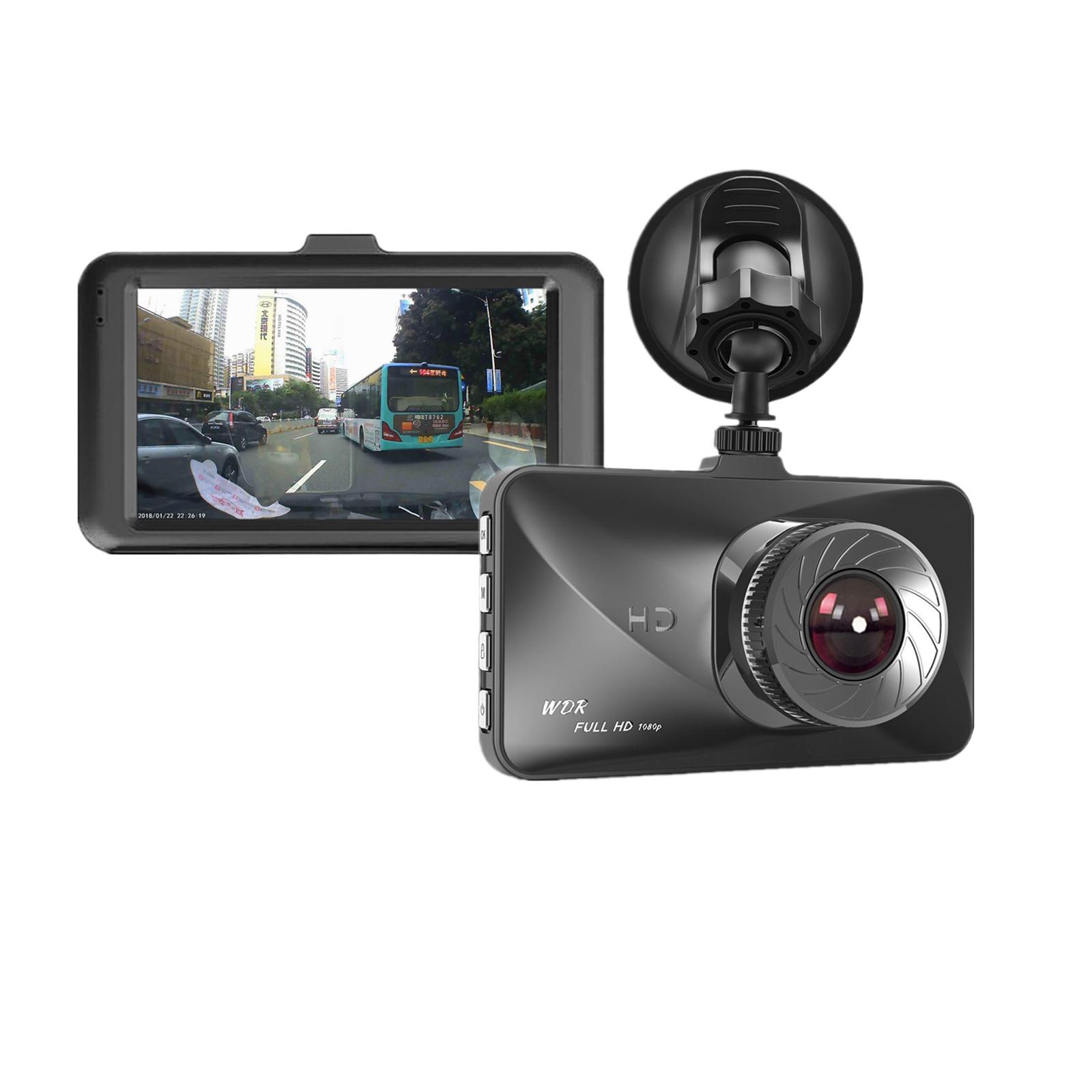

3-дюймовый IPS Dash Cam Car DVR 2way Full HD 1080P Night Vision 170 градусов Широкоугольный Скрытый объектив Видеорегистратор из цинкового сплава none