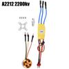 30A ESC Yellow A2212 KV1000 / KV1400 / KV2200 Brushless Motor for Remote Control Drone(A2212 KV2200