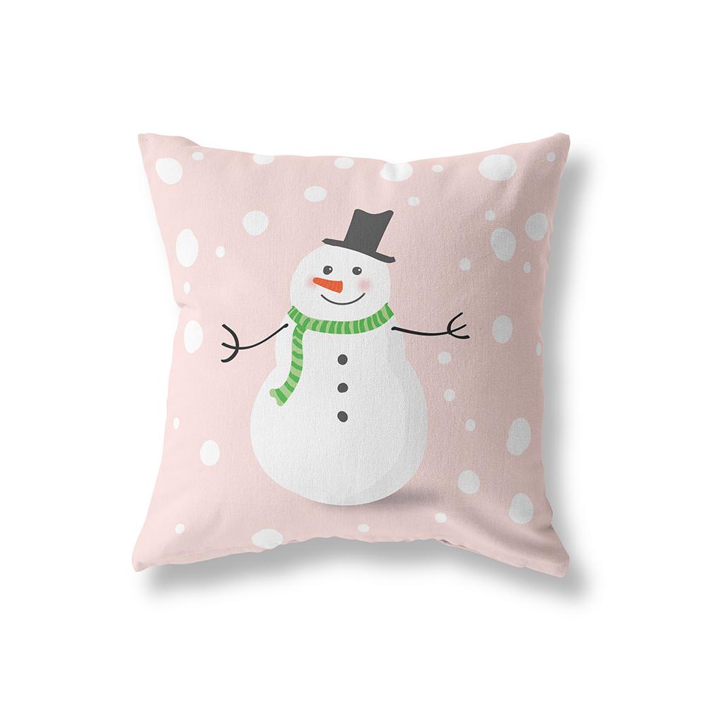 Home Decoration Christmas Theme Printing Pattern Polyester Cushion Cover Home Living Room Sofa Decoration Pillow Pillow Cover