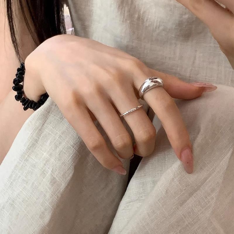 Copper Trendsetting Highend Finger Ring For Women With Minimalist Charm Design And