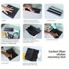 Car Bumper Door Edge Protector Carbon Fiber Vinyl Universal Protection Strips Anti Scratch Waterproof Films Auto Accessories New