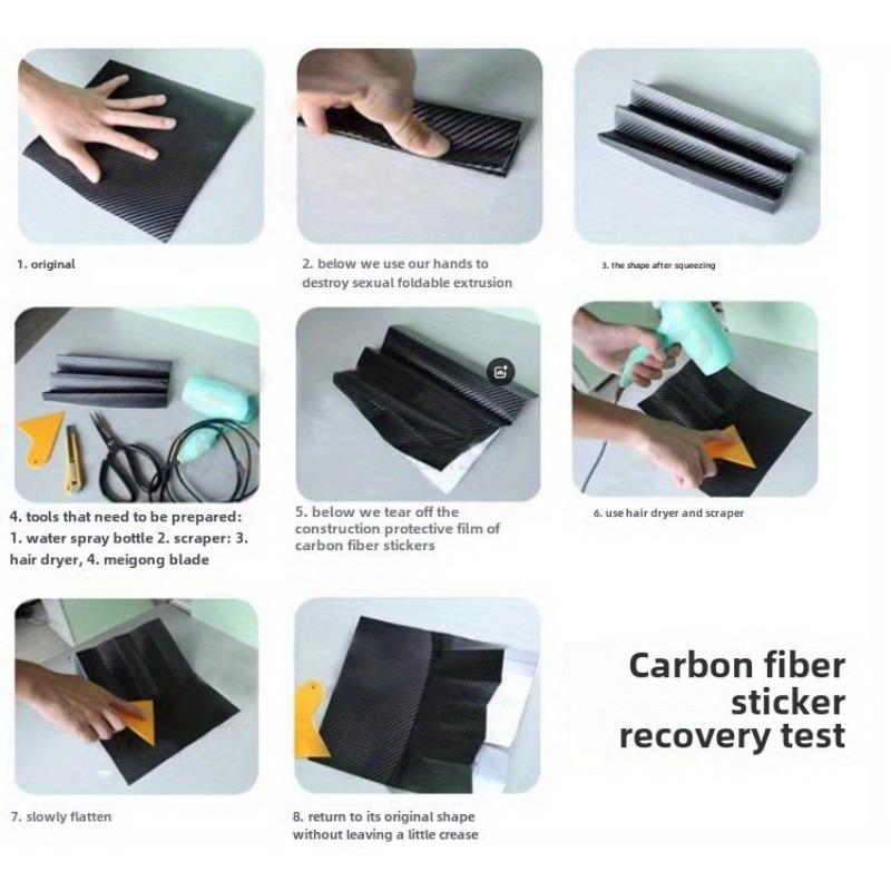 Car Bumper Door Edge Protector Carbon Fiber Vinyl Universal Protection Strips Anti Scratch Waterproof Films Auto Accessories New