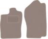 Beżowe dywaniki przednie do: Opel Calibra coupe (1989-1997)