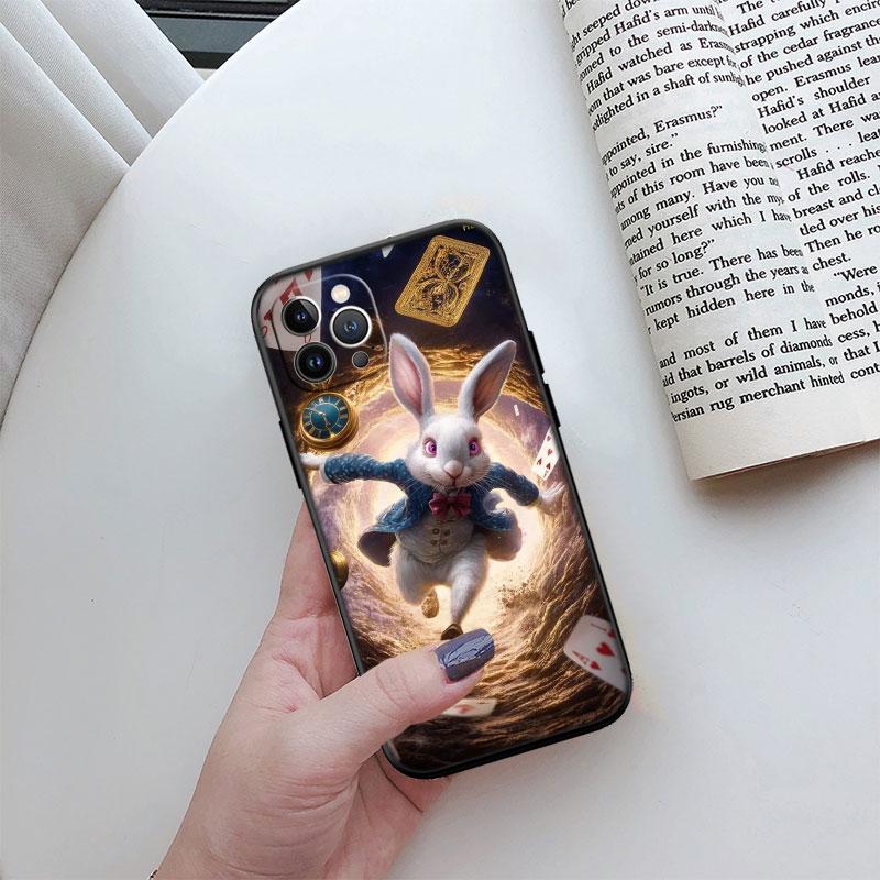 Alice in Wonderland Cat Princess Phone Case for Samsung Galaxy A52S A53 A55 A56 A70 A71 A72 A73 F06 F16 F56 S10e S10 S10+ Plus