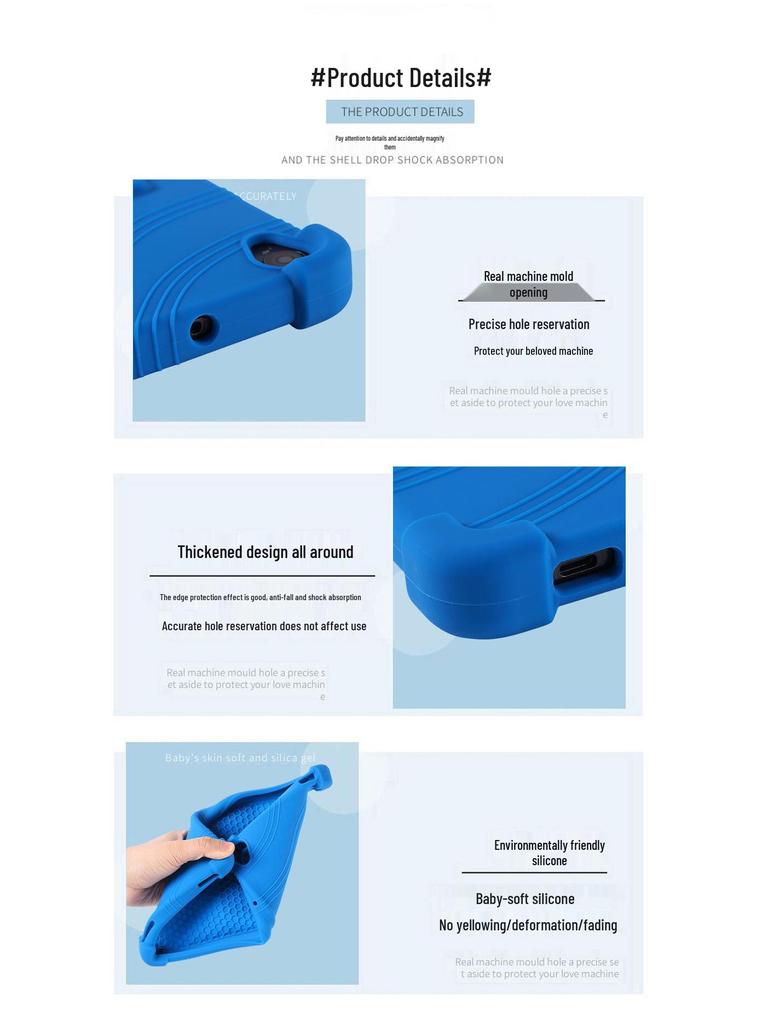 Blackview Tab 5 8-inch Anti-drop Silicone Stand Case