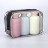 100ML Colored Flocked Travel Skincare Bottle - Portable Bottle for Lotions and Samples