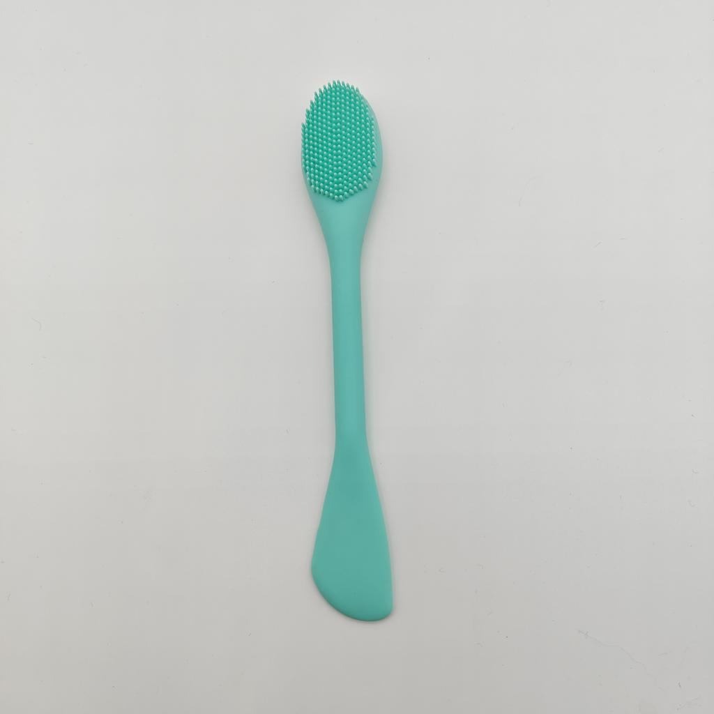Doppel Kopf Gesichtsmaske Pinsel Silikon Applikator Löffel Spachtel Rührstab Frauen Haut Gesicht Reinigung Pflege Hause Make-Up-Tools