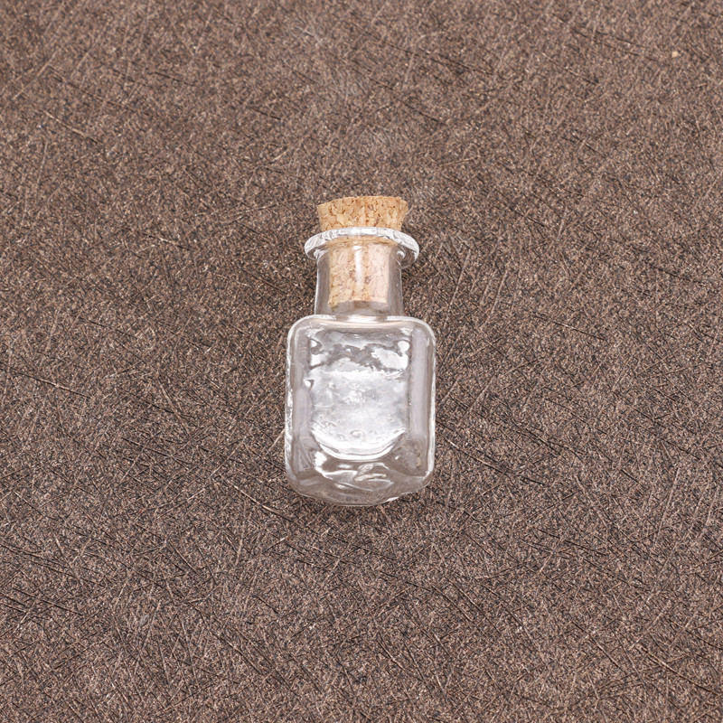 Doplňky pro kutily Ručně vyrobený materiál Příslušenství Skleněná láhev na přání Driftovací láhev s dřevěnou zátkou Kreativní driftovací láhev