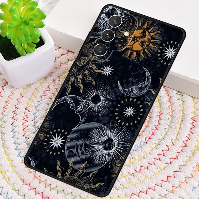 Sun Moons Star Astrological Celestial Phone Case For Samsung Galaxy note 10 pro S26 S25 S24 S23 S22 Ultra Plus S21 FE S20 Cover