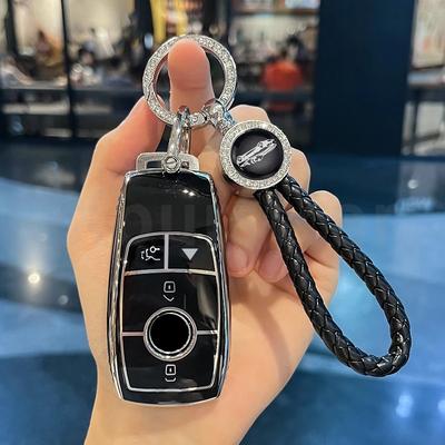 TPU Shell for Mercedes Benz A C E S G Class GLC CLE CLA GLB GLS W177 W205 W213 W222 X167 AMG Car Remote Key Case Cover