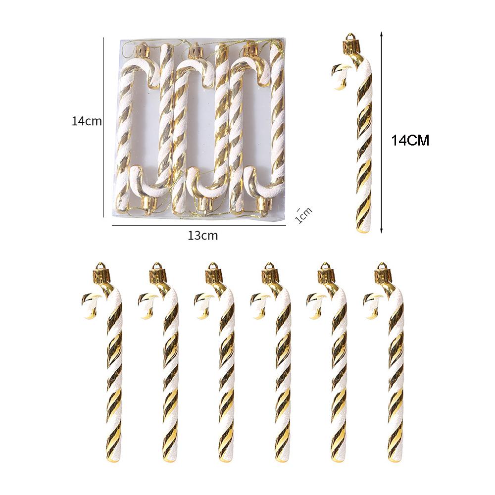 Gold Candy Cane Pine Cones Candy Cane Decorations Hanging Christmas Tree Mint Christmas Home Decoration New Xmas Tree Ornament