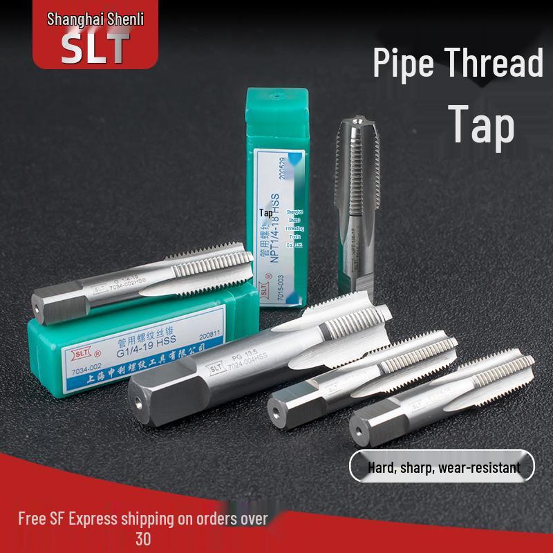 Shanghai Shenli Gas Cylinder Taper Thread Tap (PG, Z, NPSF, NPTF, RP, BSP, BSPT) NPSF 1/8