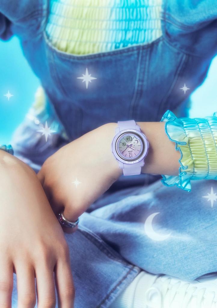 Babygie [Casio] Watch BGA-290DS-2AJF PastelBlue