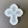 Quicksand Jewelry Pendant Mold Selectable Straped Crosses Shape Silicone Molds for Quicksand Crosses Pendants