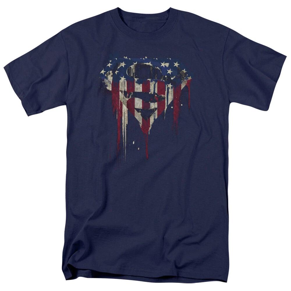 Superman  Bleeding Shield  T-Shirt - Regular or Tank - to 5X 4XL