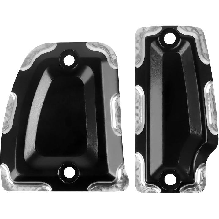 Master Cylinder Covers Front Replacement for Indian Scout/Scout Sixty Bobber 2016-2023 CNC Aluminum Brake Fluid Reservoir Cap Cover Accessories Parts