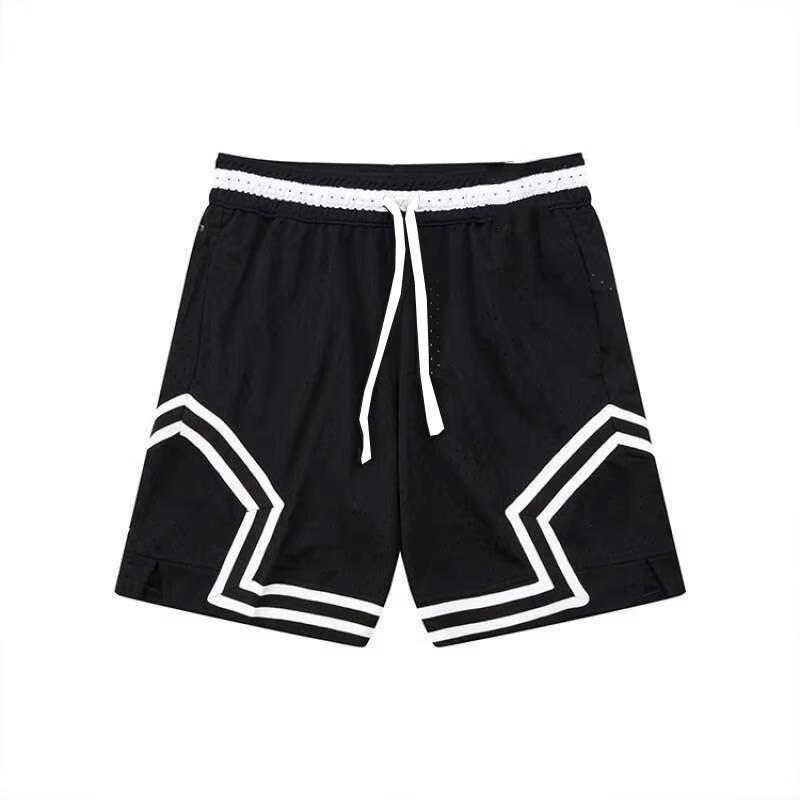 New Fashion Vintage Style American Loose Basketball Shorts New Summer Adult Athletic Unisex Basketball Quick-drying Short Pants