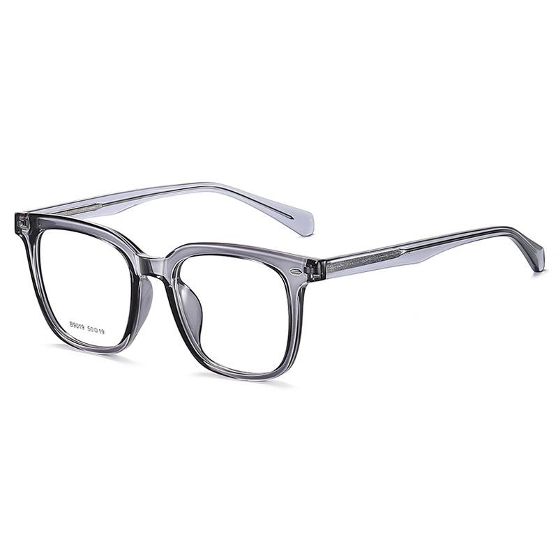 Classic Retro Square Prescription Glasses for Men Women Anti Blue Ray Lightweight Myopia Eyewear 0