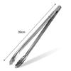 5/1Pcs Non-Slip Stainless Steel Food Tongs Salad Bread Clamps Cooking Tools Barbecue Meat Tongs Serving Clips Kitchen Gadgets