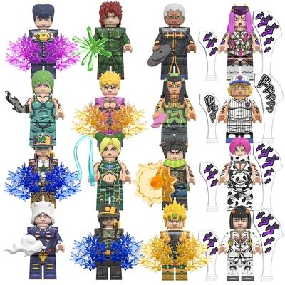Bizarre Adventure Minifigurka Klocki Zabawka Prezent