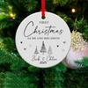 Personalised 1st Christmas As Mr and Mrs Ornament First Christmas As Mr and Mrs Bauble 1st Christmas Married Ornament