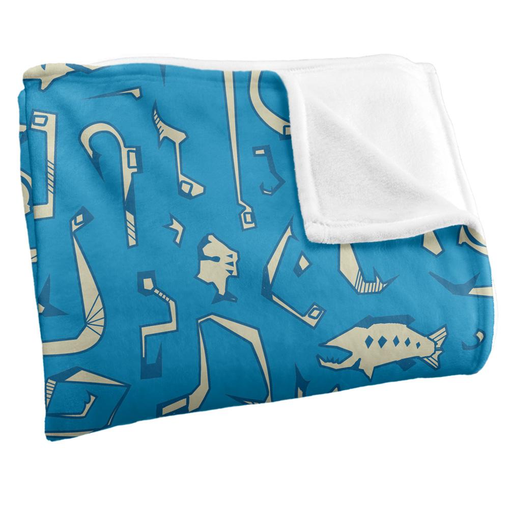 JQ Licensing Silky Fishing Rod Supersoft Blanket