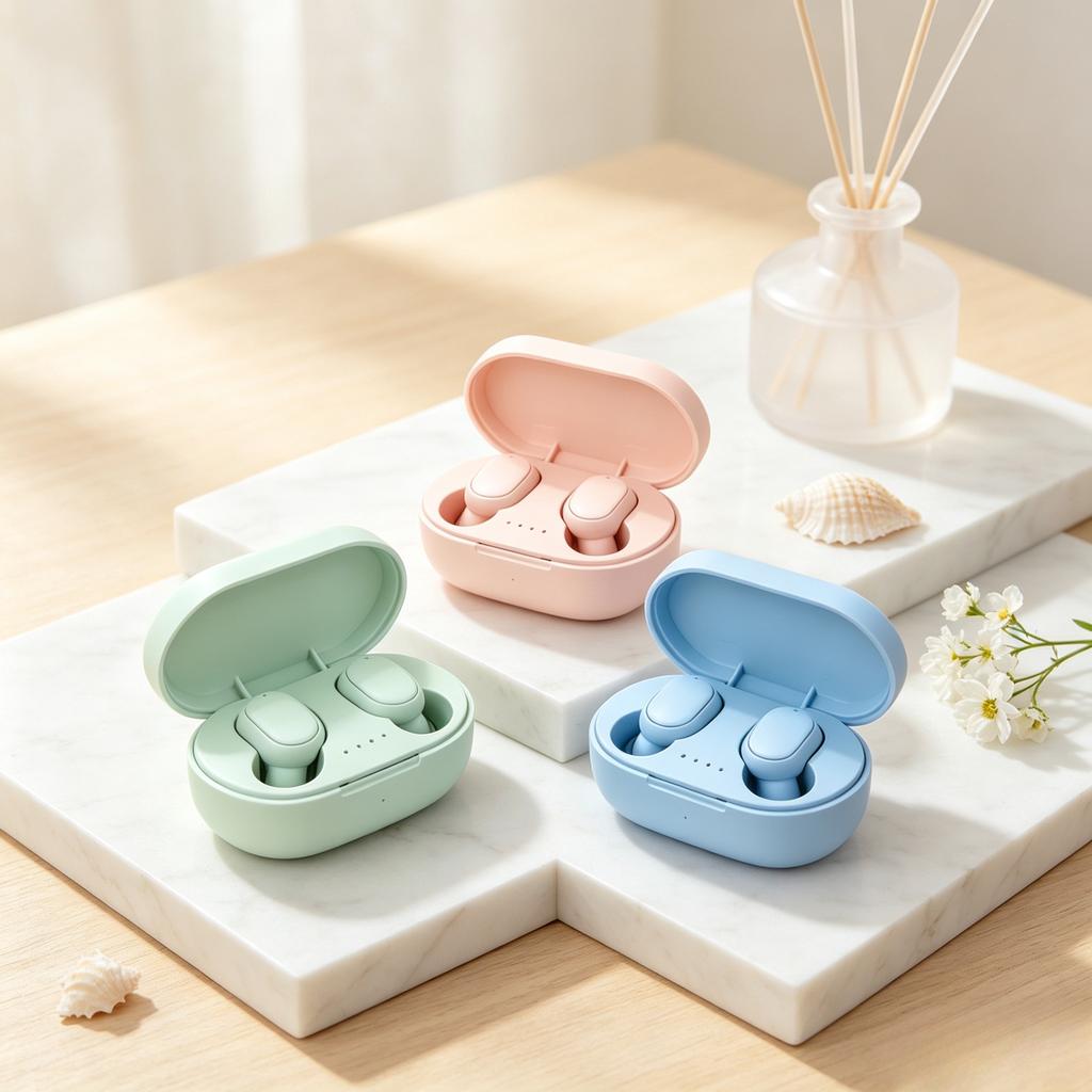 Xiaomi TWS Wireless Earbuds Wireless Headphones Built-in-mic Bluetooth Headphones Enable Hands-free Calling While Driving or Walking