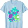 Mode Chaude Unisexe Pixar Monsters University Sulley & Mike Meilleurs Amis T-Shirt S-4XL Quatre Saisons Cadeau