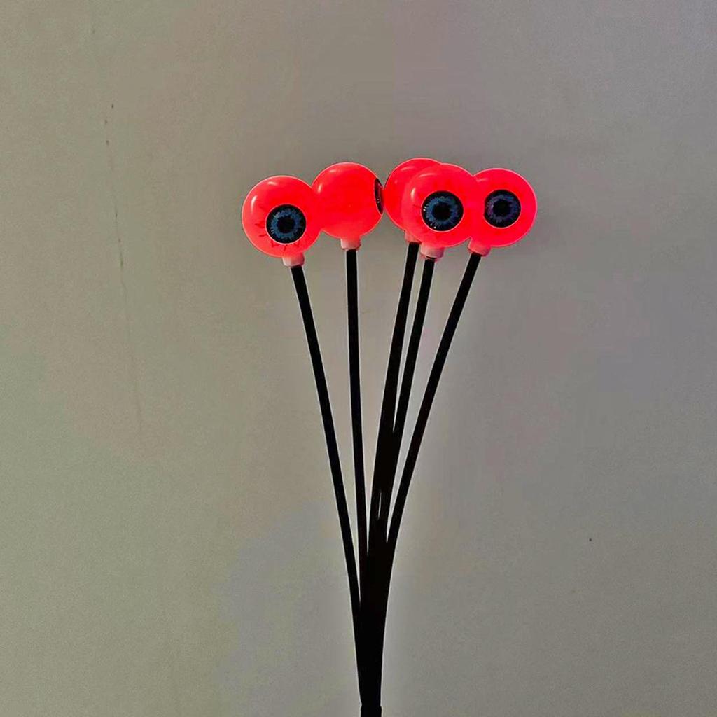 Halloween Solar Scary Eyeball Led Light Decorative Lights Outside House Party Decoration Firefly Garden Outdoor Lighting Effects