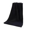 Ultra-Absorbent Black Microfiber Hair & Bath Towel for Home & Salon Use