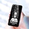 G-Grim F-Fandango Handyhülle Für Samsung S26 S25 S24 FE S23 S22 S21 Plus S20 Ultra Note20Ultra Schwarze Glasabdeckung