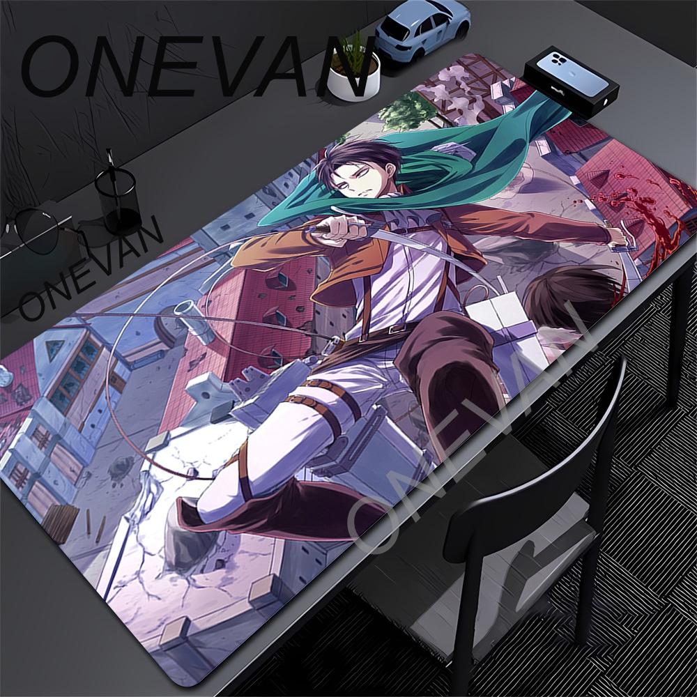 Mouse Pads Anime Mouse Pad Gamer Keyboard Mousepad Pc Computer Soft rubber Desk Mat Gaming Pad A-attack on Titans Mouse Mats
