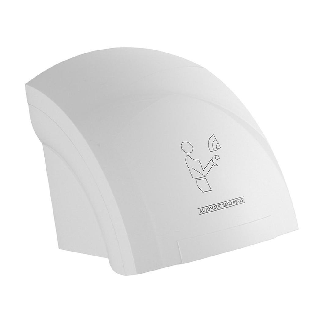 Automatic Electric Hand Dryer Wall Mounted Low Noise Blower for Toilets Cold Wind