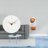 Silent Wall Clock Art for Home Kitchen Office Study Room with Easy to Read Decorative Design And