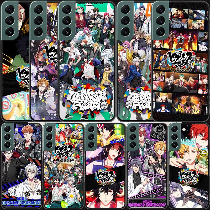 Anime Hypnosis Mic Phone Case For Samsung Galaxy S22 S25 Ultra S21 S10 Plus S26 Edge S20 S23 S24 FE Cover Silicone Soft TPU