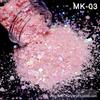 Laser Macaron Nail Art Candy Colors for DIY Crafts and Glitter Decoration