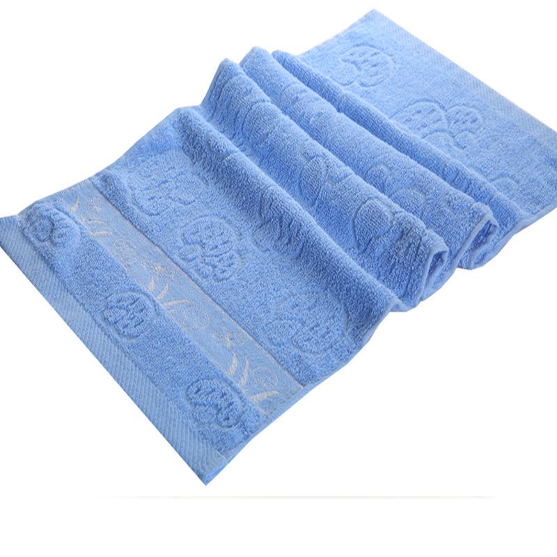 Embroidered Pure Cotton Face Towel – Thick, Absorbent, Gift-Ready