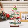 Wooden Christmas Ornaments: Indoor Window & Table Display for Restaurants, Bars, and Homes