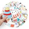 50 Pictures of Winter Fresh Graffiti Personalized Cartoon Guka Decorative Skateboard Water Cup Suitcase Stickers Waterproof