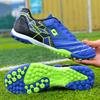 Football Shoes Men's TF Broken Nails Velcro Children's Primary and Secondary School Students Youth Sports Competition Training Sports Shoes