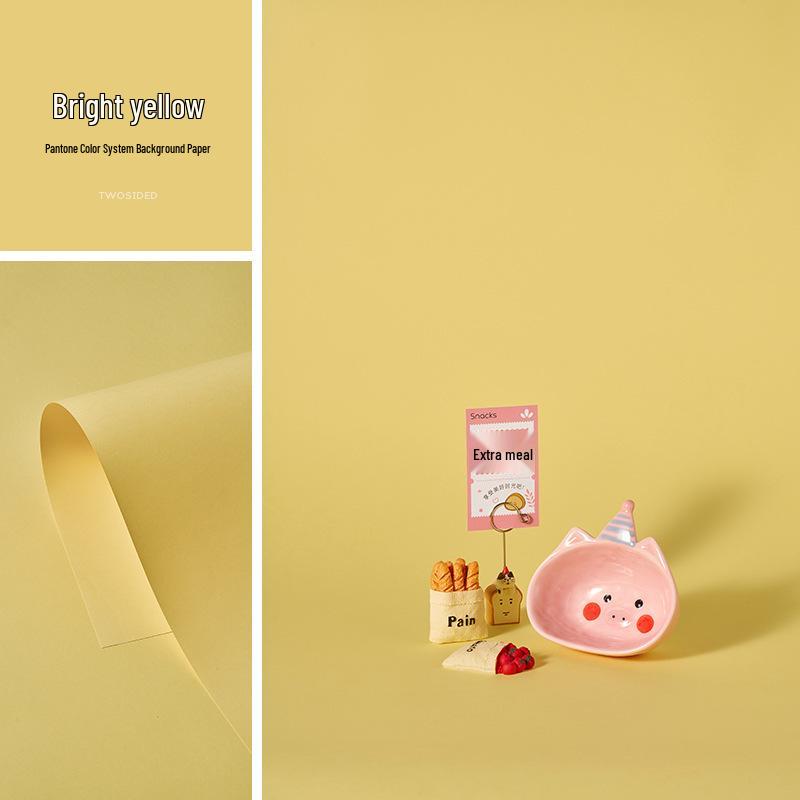 Macaron Colored Photography Background Paper - White, Blue, Red, Gray, Green, Pink, Beige Monochrome Cardstock Base