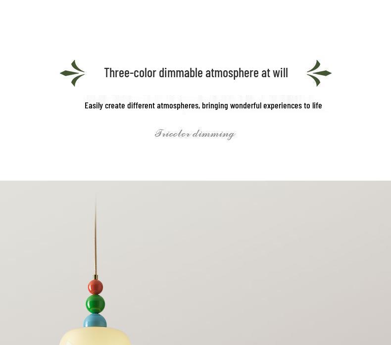 Nordic Minimalist Glass Pendant Light for Bedside, Inn, Bar, or Restaurant