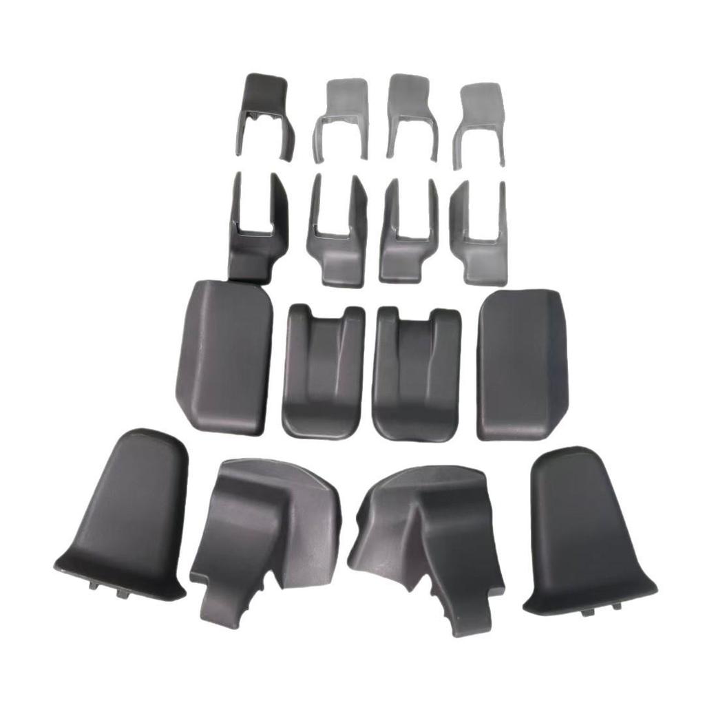 72124-60090-E1: Compatible Seat Footrest Trim Cover for 2008-2021 Land Cruiser Models.