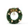 Christmas Decoration Magnetic Wreath Simulation Christmas Wreath Mini Magnetic Refrigerator Magnet Christmas Wreath Decoration