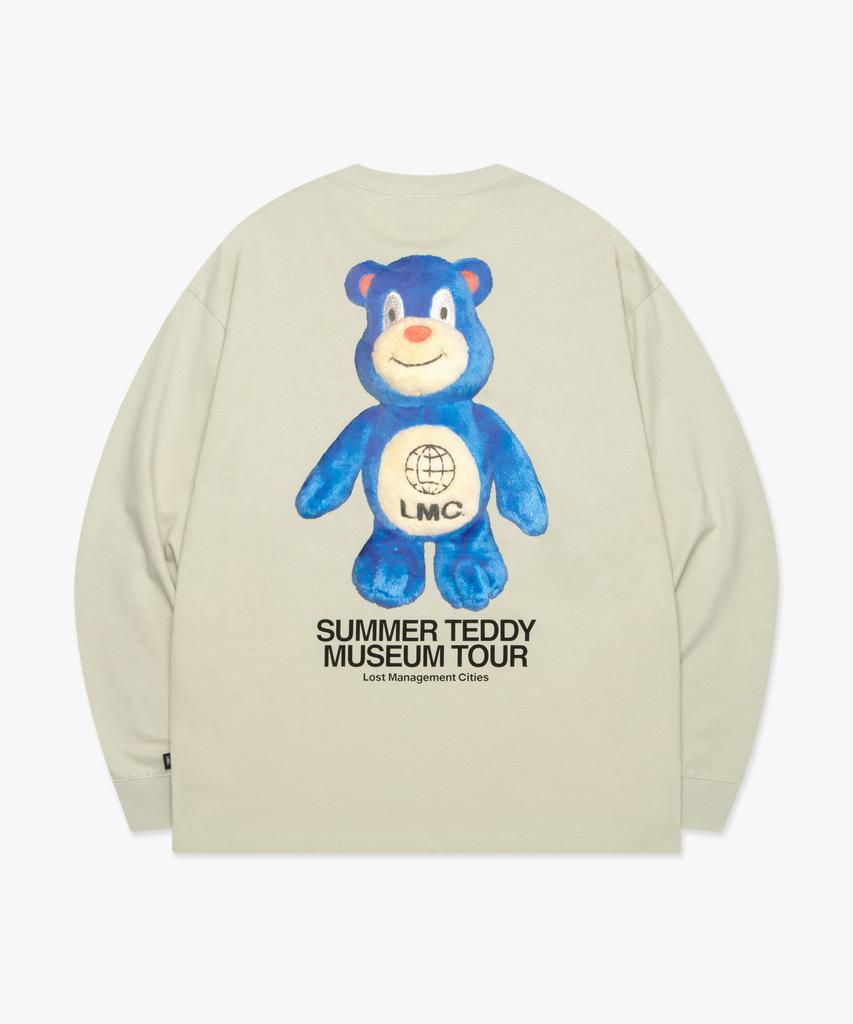 LMC Summer Teddy Museum Tour Long Slv Tee Sand