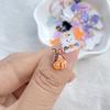 50Pcs Mini Cartoon Halloween Black Cat, Bat, Ghost, Skull Nail Art Resin Charms DIY Craft For Nail 3D Decorations Jewelry