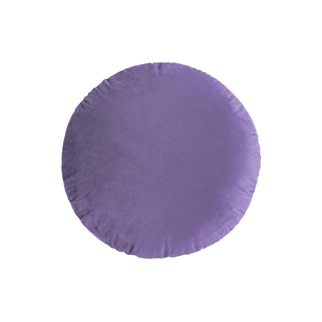 Runder Kissenbezug aus niederländischem Samt: Bequemes, einfaches Sofa-Kissen für Zuhause und Büro